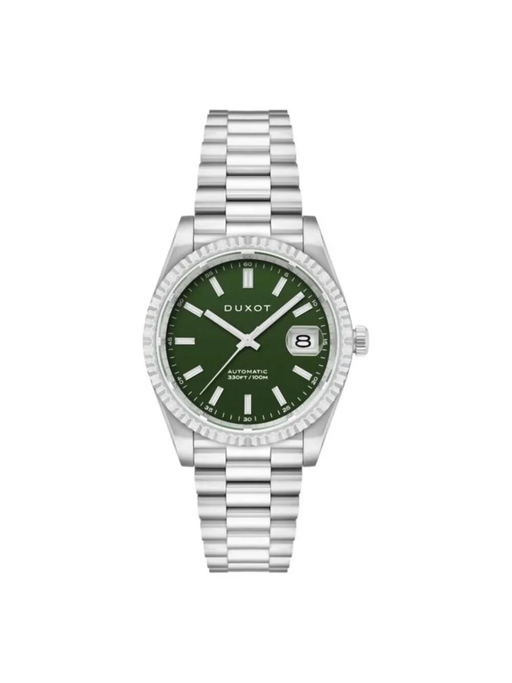NWT Duxot Marcel Automatic Green Dial Men's Watch